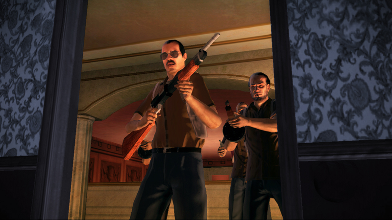 Illustration for article titled New Godfather II Screens Are... LOOK! EXPLOSIONS!